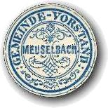 Gemeindeamt Meuselbach - Siegel